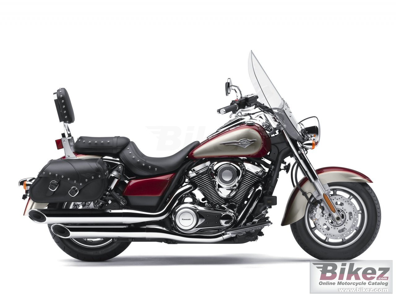 Big Kawasaki vulcan 1700 classic lt picture and wallpaper from Bikez.com